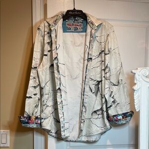 Robert Graham Women's Artistic Cream Blazer